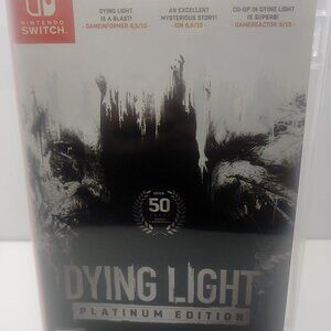 Dying Light replacement case Nintendo switch